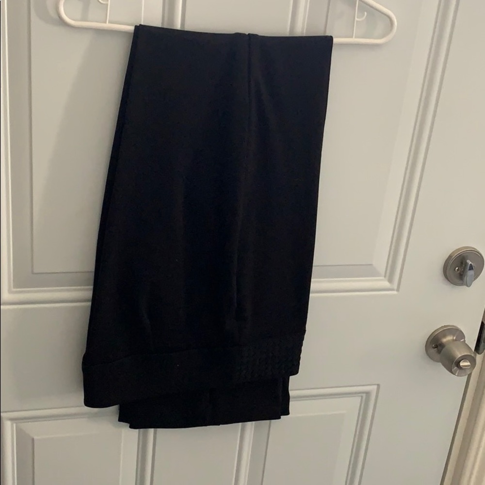 Black slacks